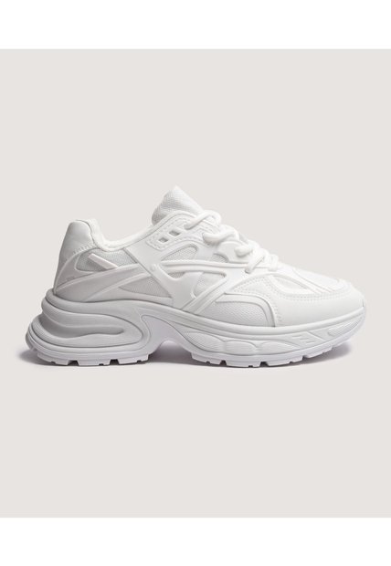 Tenis Para Mujer Casual Color Blanco Marca Ostu #40720185