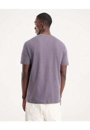 Camiseta Para Hombre Manga Corta Cuello Redondo Color Gris Marca Ostu #60091745