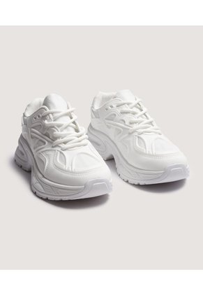 Tenis Para Mujer Casual Color Blanco Marca Ostu #40720185