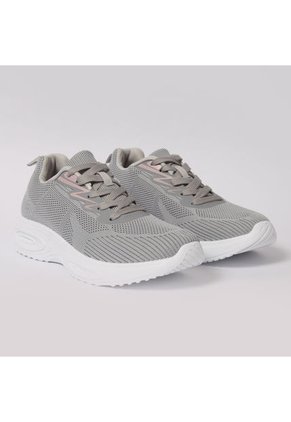 Tenis Mujer   Gris Textil 40720119-7