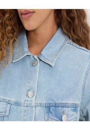 Chaqueta Para Mujer Trucker Color Azul Marca Ostu #40080244