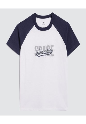 Camiseta Para Niño Manga Corta Color Blanco Marca Ostu #80090229 Ostu