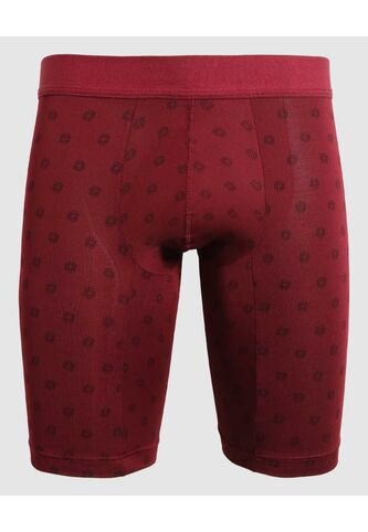 Boxer Para Hombre Filete Medio Microfibra Color Vino Marca Ostu #60000454 Ostu