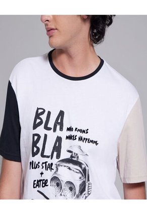 Camiseta Para Hombre Manga Corta Color Blanco Marca Ostu #60090889