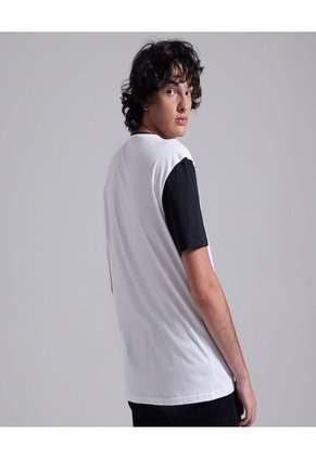 Camiseta Para Hombre Manga Corta Color Blanco Marca Ostu #60090889