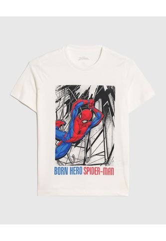 Camiseta Born Hero Spider-Man  De Infantil Niño #80090303 Ostu