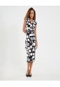 Vestido Para Mujer M/Sisa Medio Color Negro Marca Ostu #40170311 de Ostu