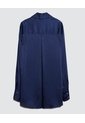 Camisa Para Mujer Manga Larga Color Azul  Marca Ostu #40010197 de Ostu
