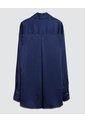 Camisa Para Mujer Manga Larga Color Azul  Marca Ostu #40010197 de Ostu