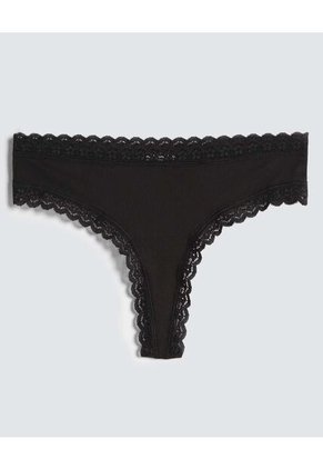 Panty Para Mujer Brasilera Color Negro Marca Ostu #40800044