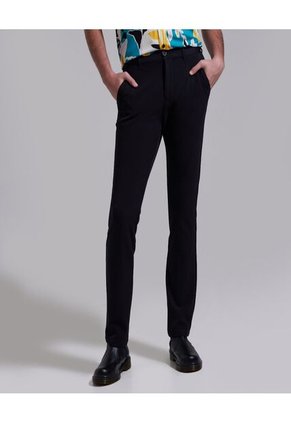 Pantalon Para Hombre Chino Color Negro Marca Ostu #60070241