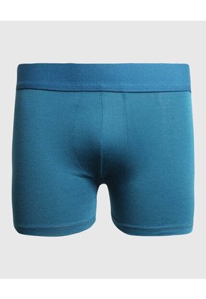 Pantaloncillo Infantil Niño Boxer Filete Medio Color Azul Marca Ostu #80000091