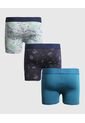 Pantaloncillo Infantil Niño Boxer Filete Medio Color Azul Marca Ostu #80000091 de Ostu
