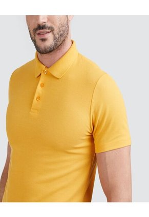 Polo Hombre Ostu  Amarillo Poliéster 60110241-10186