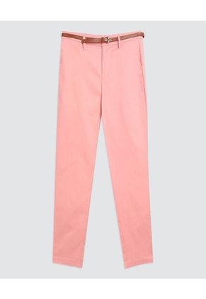 Pantalon Para Mujer Chino Color Rosado  Marca Ostu #40070345