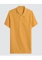 Polo Hombre Ostu  Amarillo Poliéster 60110241-10186 de Ostu