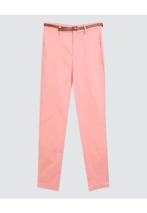 Pantalon Para Mujer Chino Color Rosado  Marca Ostu #40070345