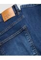 Jean Para Hombre Skinny Color Azul Medio Marca Ostu #60160344 de Ostu