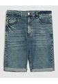 Bermuda Para Hombre  Color Azul  Marca Ostu #60100406 de Ostu