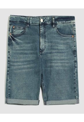 Bermuda Para Hombre Color Azul Marca Ostu #60100406