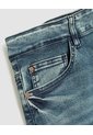 Bermuda Para Hombre  Color Azul  Marca Ostu #60100406 de Ostu