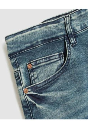 Bermuda Para Hombre Color Azul Marca Ostu #60100406