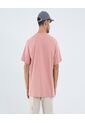 Camiseta Para Hombre Manga Corta Cuello Redondo Color Rosa Marca Ostu #60091643 de Ostu