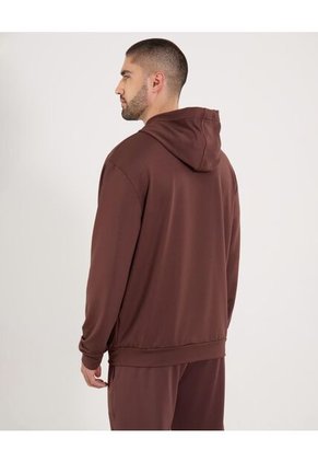 Buzo  Para Hombre Hoodie Color Café Marca Ostu #60060571