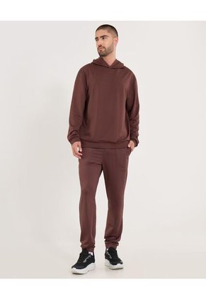 Buzo  Para Hombre Hoodie Color Café Marca Ostu #60060571