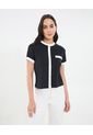 Camiseta Para Mujer Manga Corta Moda Color Negro Marca Ostu #40092597 de Ostu