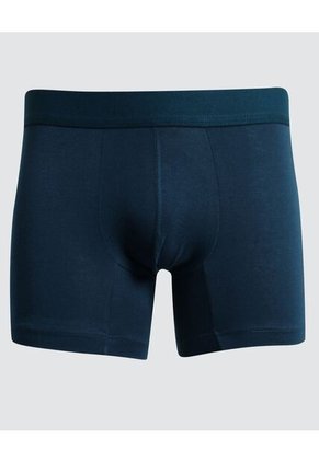 Boxer Para Hombre Filete Corto Algodón Color Azul  Marca Ostu #60000411