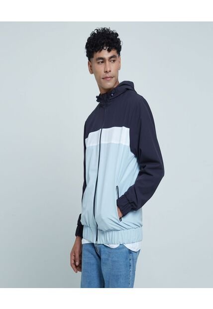 Chaqueta Para Hombre  Color Azul  Marca Ostu #60080120