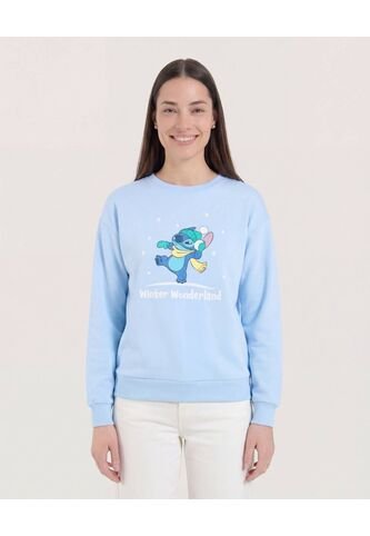 Buzo  Para Mujer Cuello Redondo Color Azul Marca Ostu #40060540 Ostu