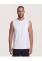 Camiseta  Para Hombre Manga Sisa Cuello Redondo Color Blanco Marca Ostu #60091929 de Ostu