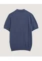 Polo  Para Hombre Cuello Tejido Sin Bolsillo Color Azul Marca Ostu #60110879 de Ostu