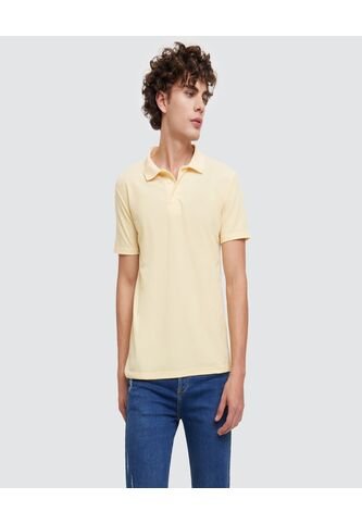 Polo Hombre Ostu  Amarillo Poliéster 60110241-1113 Ostu