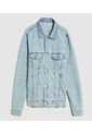 Chaqueta Para Hombre Trucker Color Azul Claro Marca Ostu #60080163 de Ostu