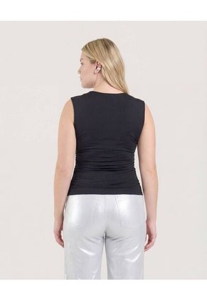 Body  Para Mujer Manga Sisa Color Negro Marca Ostu #40200213