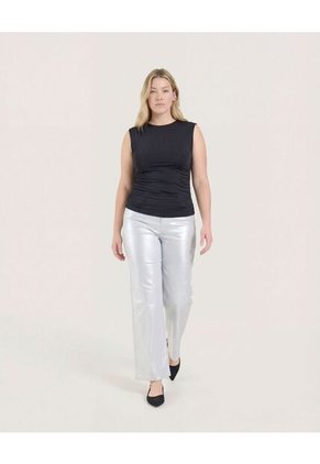 Body  Para Mujer Manga Sisa Color Negro Marca Ostu #40200213