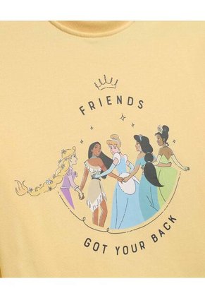 Buzo  Infantil Niña Cuello Redondo Color Amarillo Marca Ostu #90060168