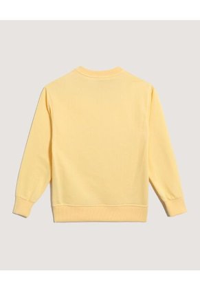 Buzo  Infantil Niña Cuello Redondo Color Amarillo Marca Ostu #90060168