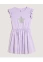 Vestido  Infantil Niña M/Sisa Medio Color Lila Marca Ostu #90170079 de Ostu
