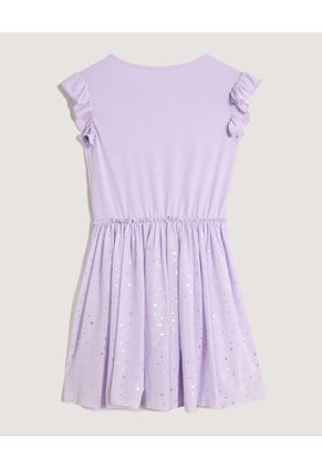 Vestido  Infantil Niña M/Sisa Medio Color Lila Marca Ostu #90170079