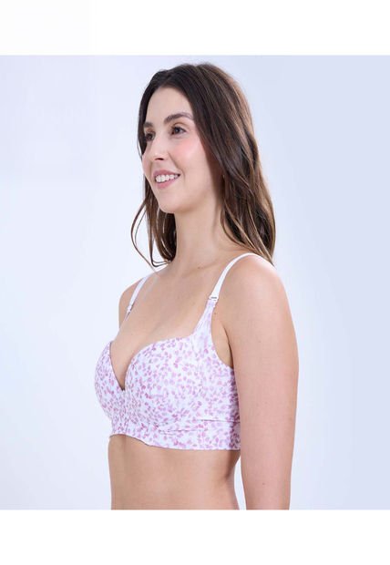 Brasier Para Mujer Copa Completa Color Fucsia Marca Ostu #40830028