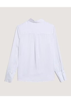 Camisa  Para Mujer Manga Larga Color Blanco Marca Ostu #40010258