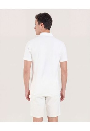 Bermuda  Para Hombre Regular Corto Color Crema Marca Ostu #60100489