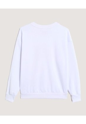 Buzo  Para Mujer Cuello Redondo Color Blanco Marca Ostu #40060541