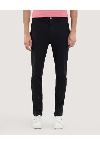 Pantalón Para Hombre Chino Color Negro Marca Ostu #60070489 Ostu
