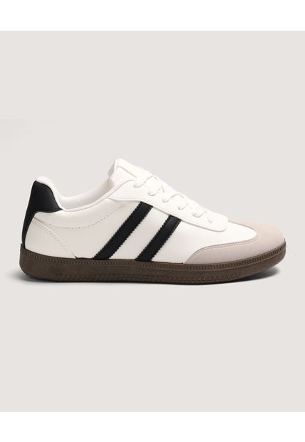 Tenis Para Hombre Casual Color Blanco Marca Ostu #60720124
