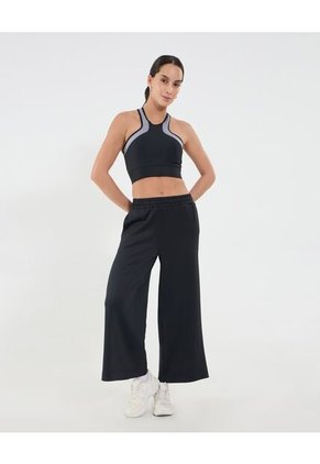 Pantalón Para Mujer Multiusos Punto Color Negro Marca Ostu #40070796